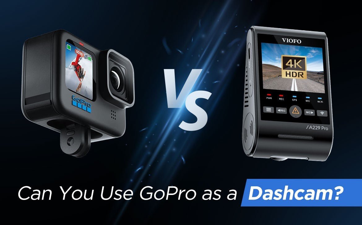 Can You Use GoPro as a Dashcam? - Viofo-official