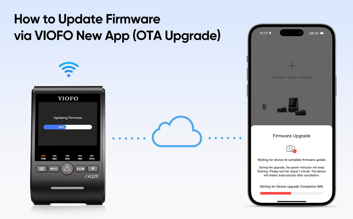 VIOFO App OTA Firmware Update Guide