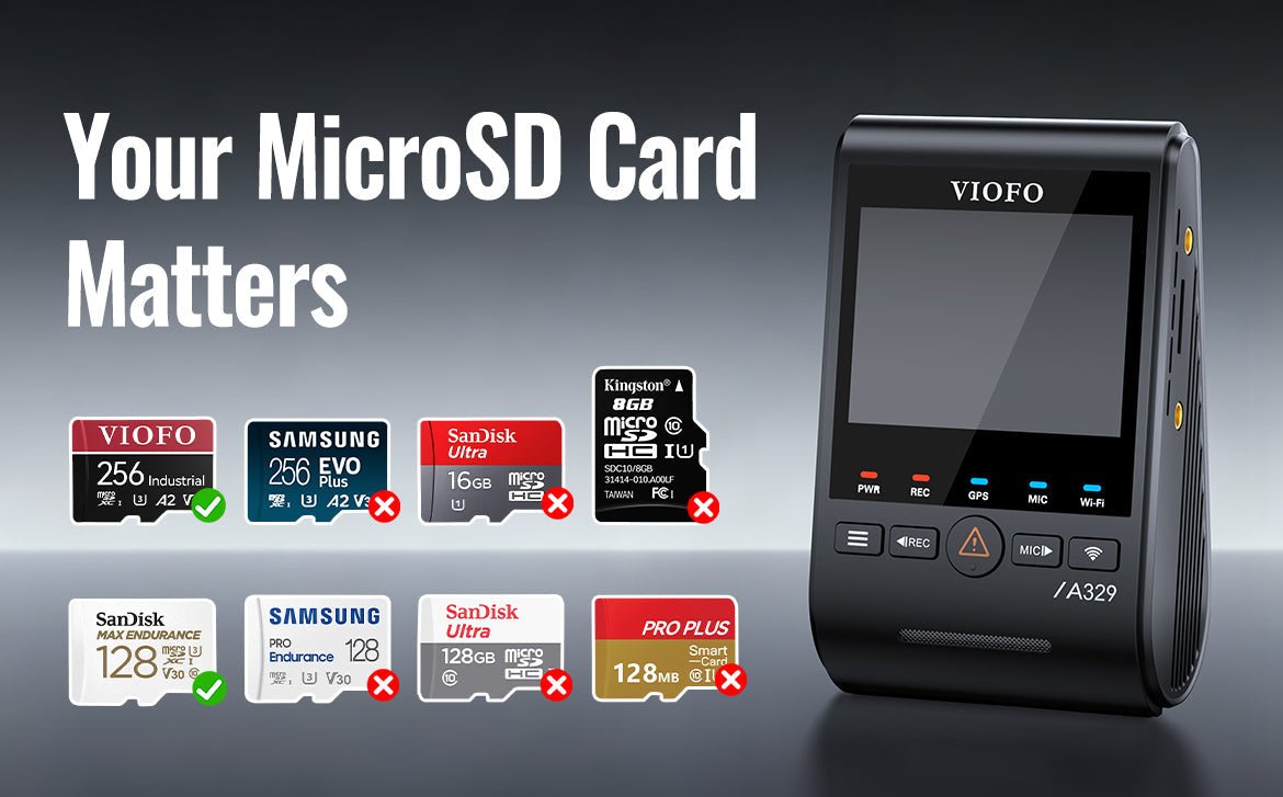 High-Endurance MicroSD Cards Matter: See the Problematic Cards Returned by Customers - Viofo-official