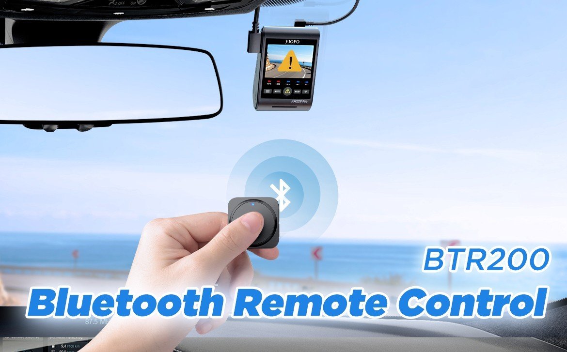 Newly Upgraded Bluetooth Remote Control BTR200 for VIOFO Dash Cams - VIOFO