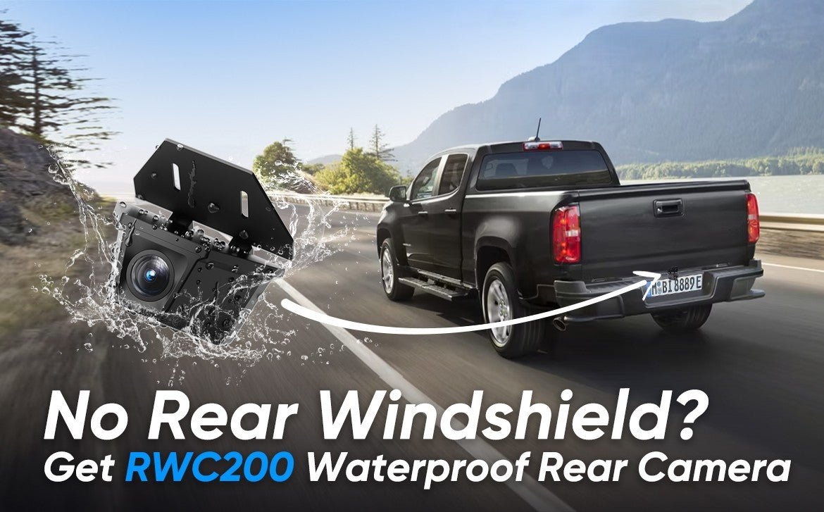 No Rear Windshield? You Need This RWC200 Waterproof Rear Camera for A229 Pro and A229 Plus - Viofo-official