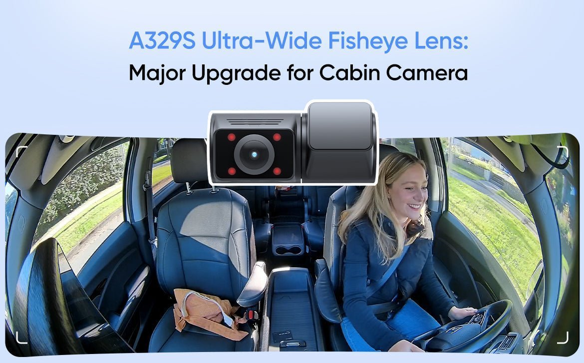VIOFO A329S Ultra-Wide Fisheye Lens: Major Upgrade for Cabin Camera - VIOFO