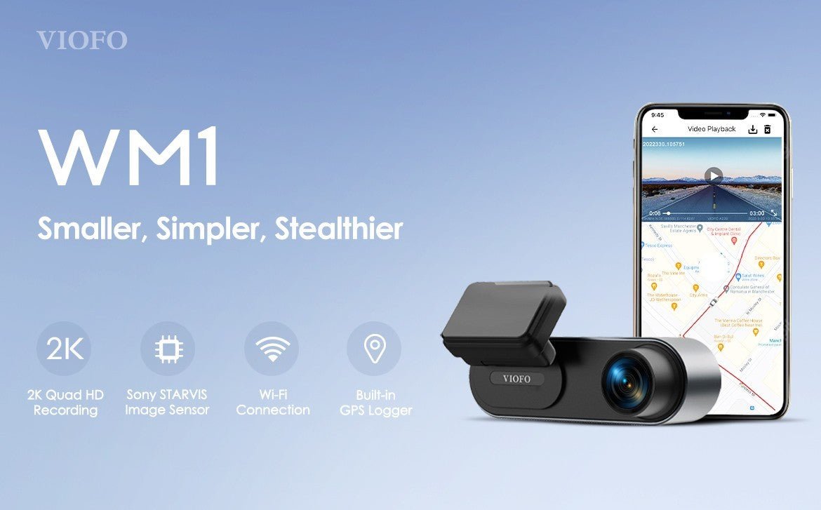 WM1- The Simplest Dashcam Ever in VIOFO Lineup? - Viofo-official