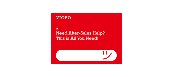 After-Sales Service Card