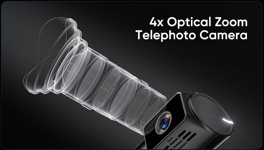 4x optical zoom telephoto camera
