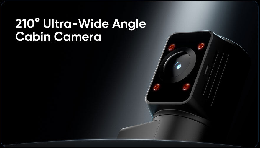 210° ultra-wide angle cabin camera