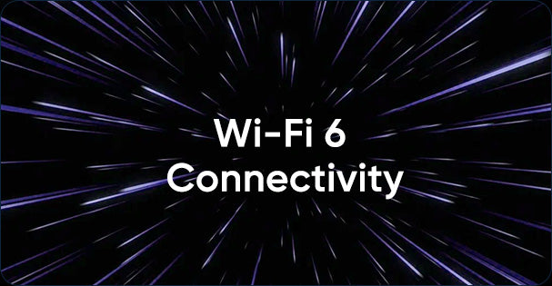 Wi-Fi 6 connectivity