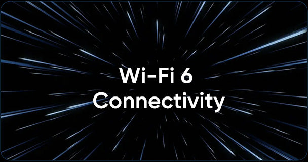 Wi-Fi 6 connectivity