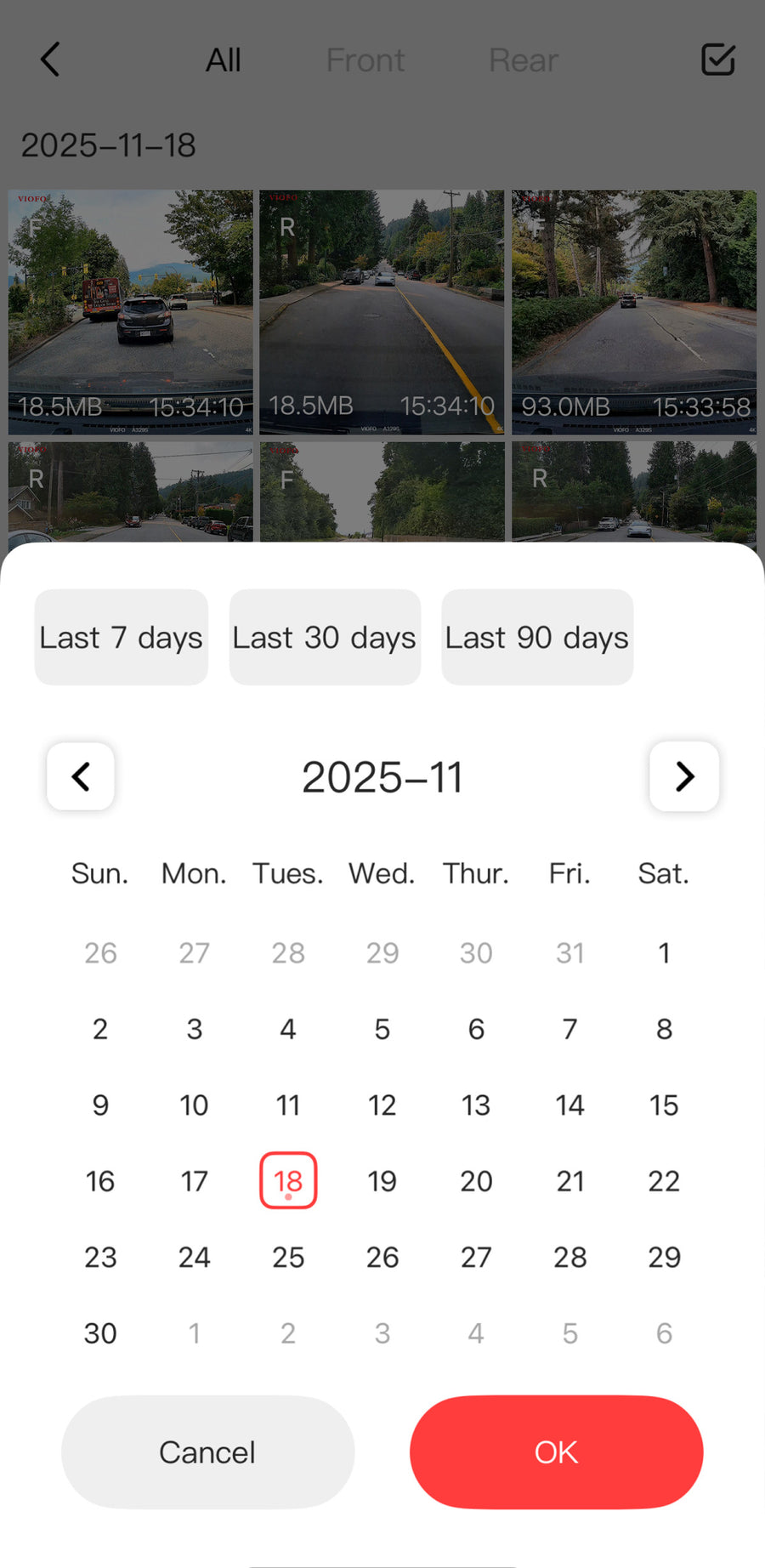 VIOFO App screenshot 4