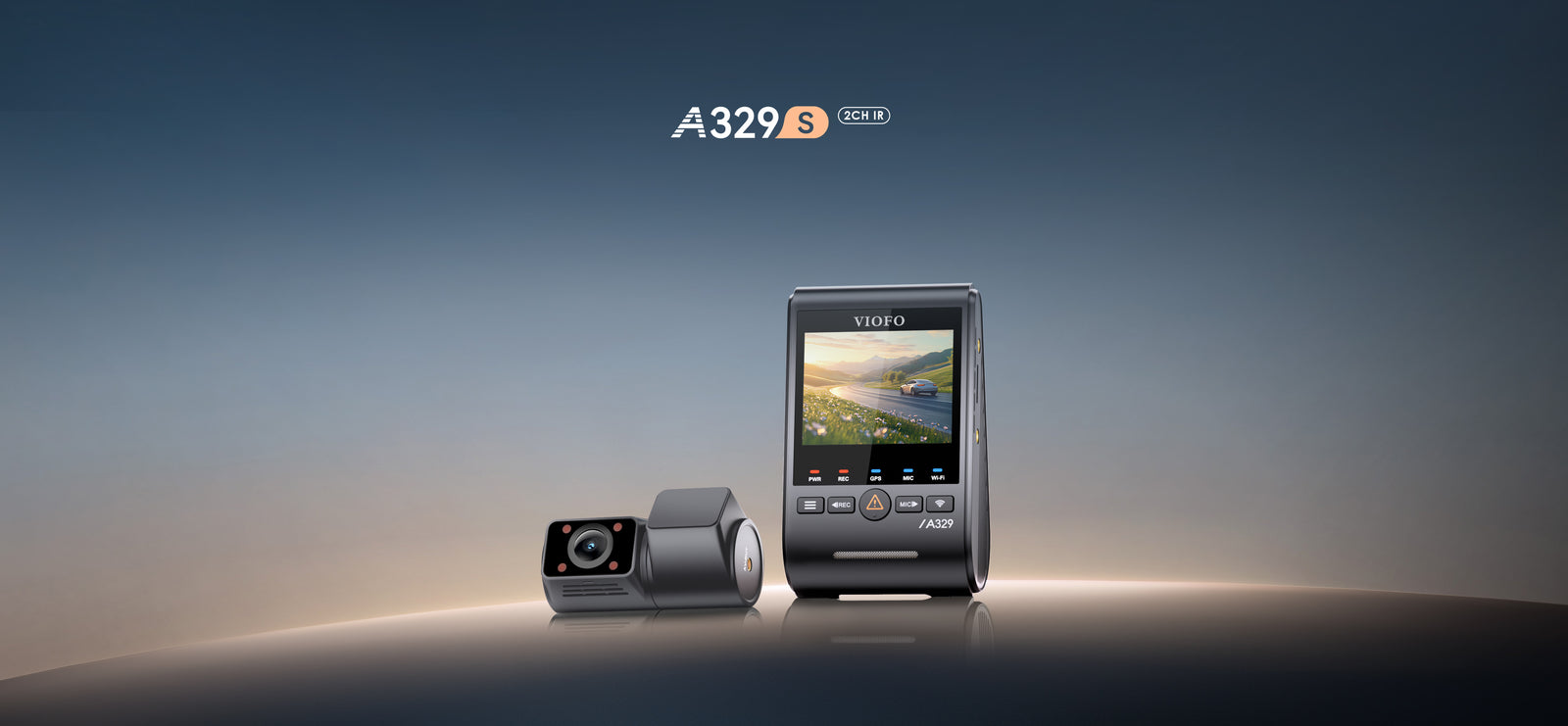 4K 60FPS + 2K Dash Camera
