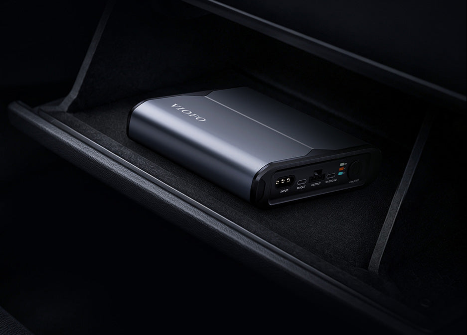 BP60 placed inside a glove compartment