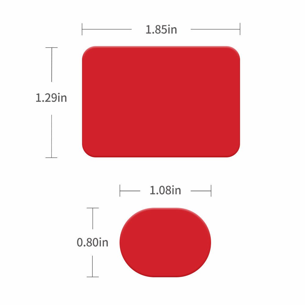 Spare Front and Rear Adhesive Pads Stickers for T130 2CH/3CH - Viofo - official