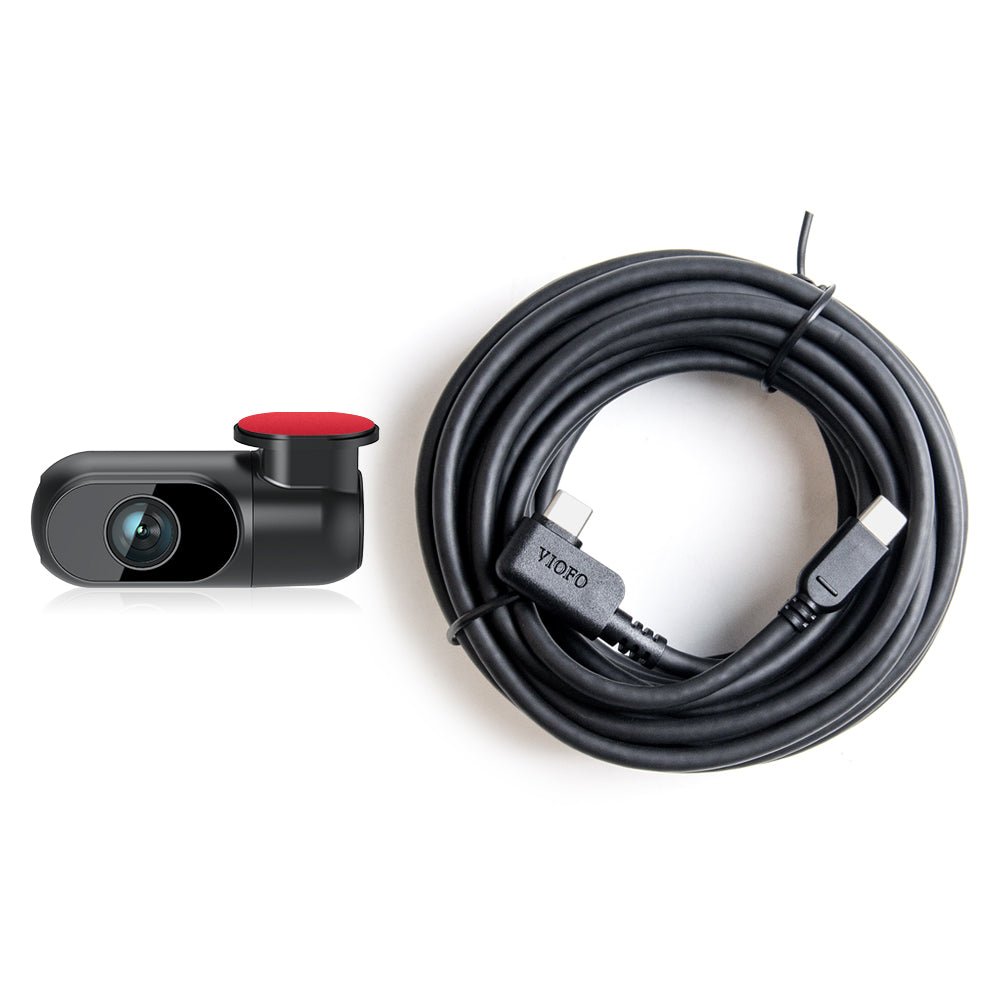 T130 Rear Camera Replacement with 6M Cable and Adhesive Sticker - Viofo - official