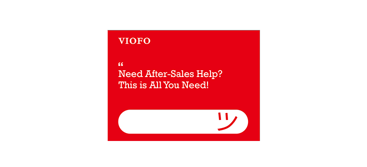 After-Sales Service Card × 1