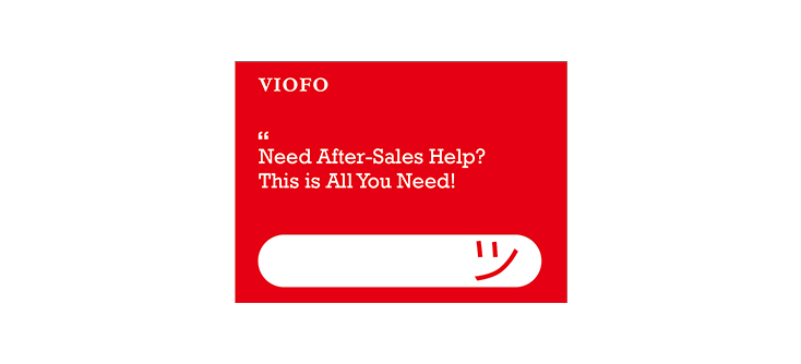 After-Sales Service Card ×1