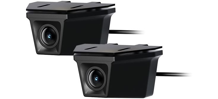 Waterproof Rear Cameras × 2
