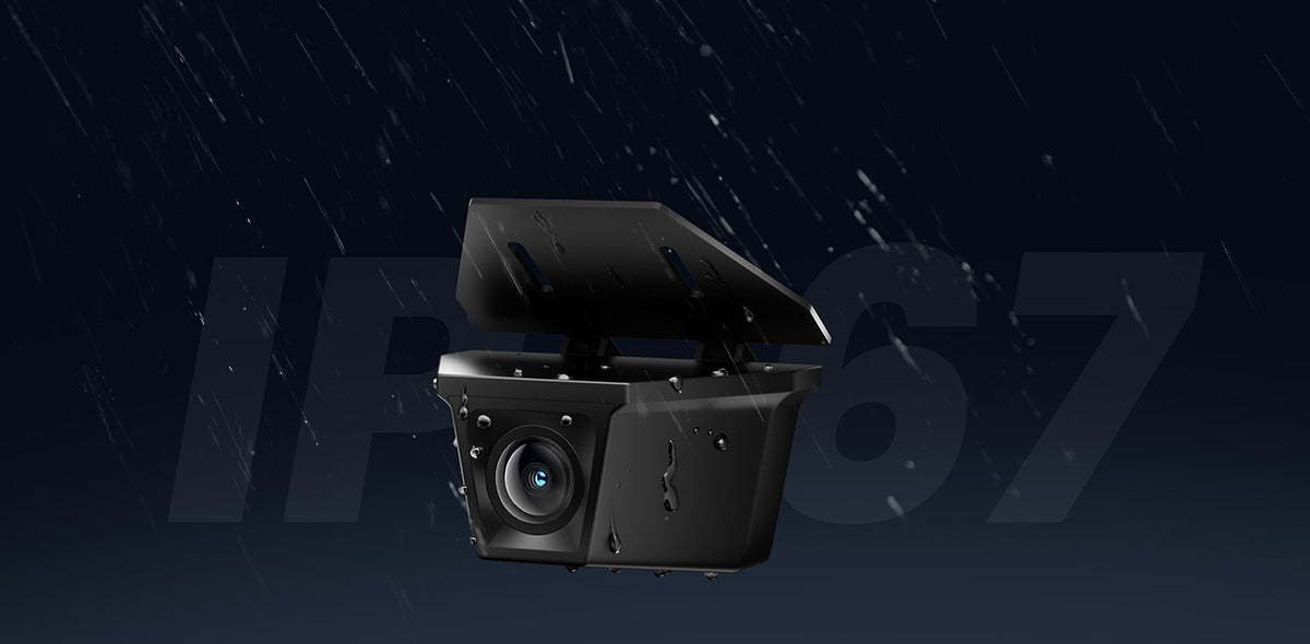 Dual 2K Waterproof Rear Cameras