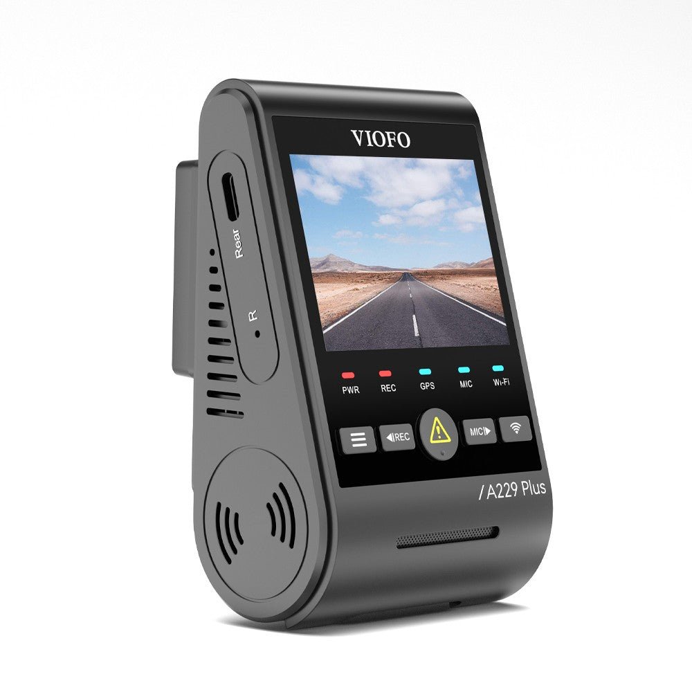 VIOFO A229 Plus 1CH 2K HDR Front Dash Cam with Sony STARVIS 2 IMX675 Sensor Voice Control 5GHz WiFi Ultra - Precise GPS - Viofo - official