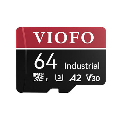 VIOFO Industrial Grade microSD Card, U3 A2 V30 High Speed Memory Card with Adapter, 64GB / 128GB / 256GB / 512GB Optional
