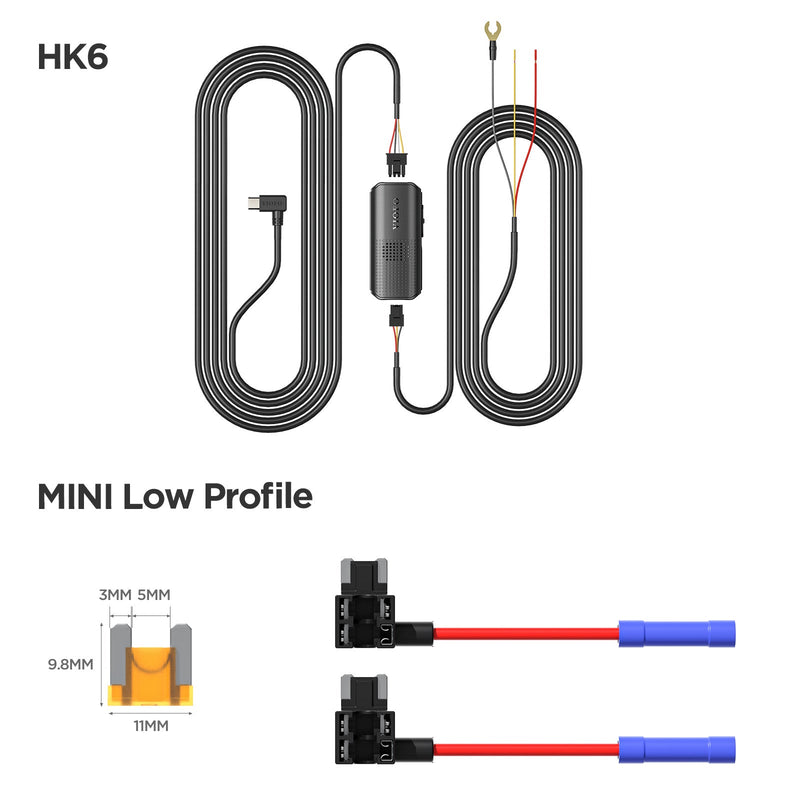 2PCS Mini Low Profile Fuse