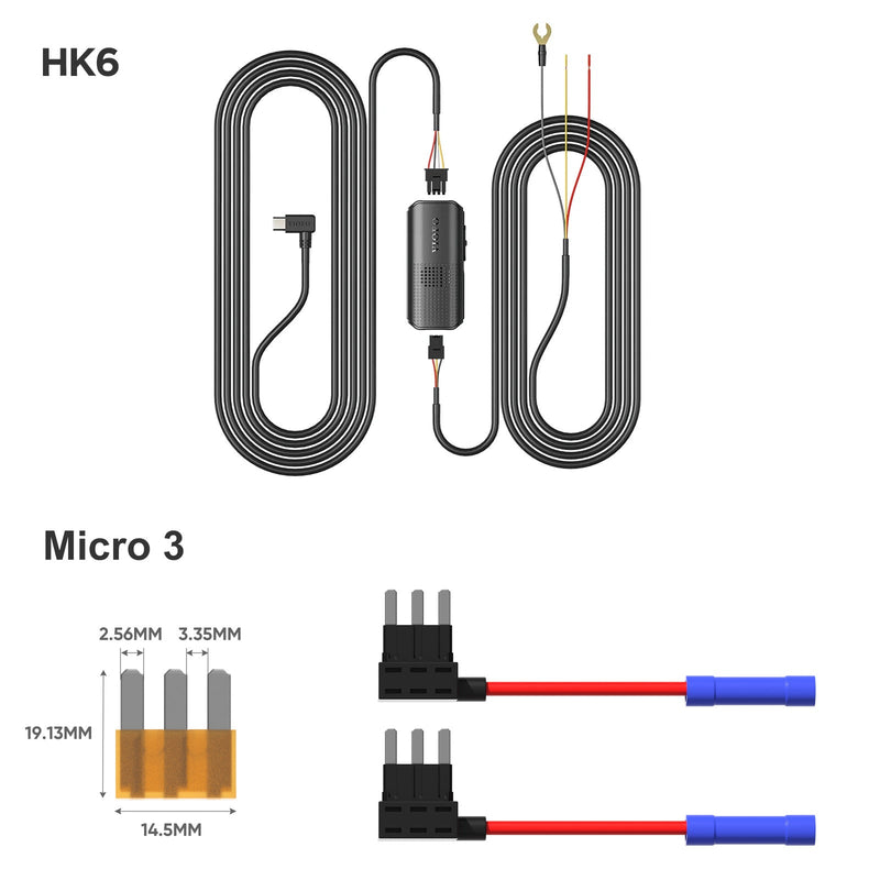 2PCS Micro 3 Fuse