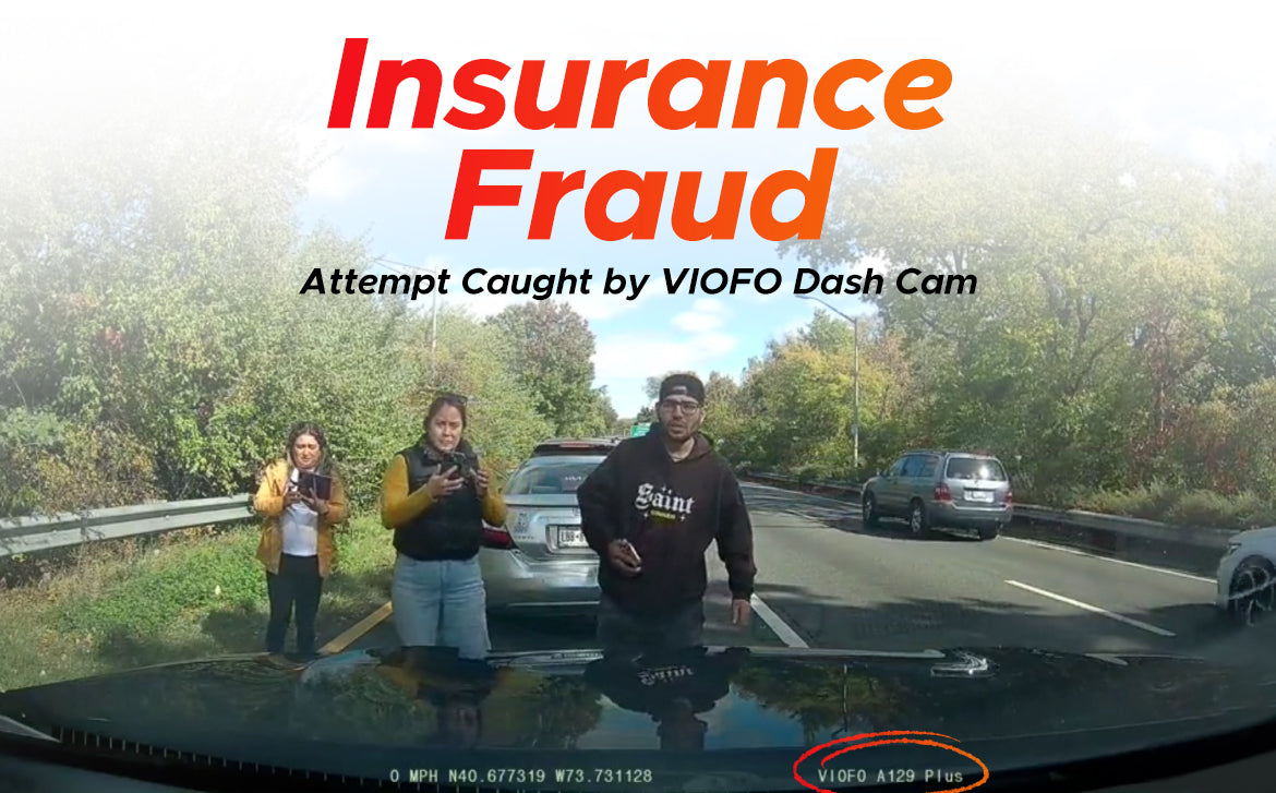 Insurance Fraud Attempt Caught by VlOFO Dash Cam