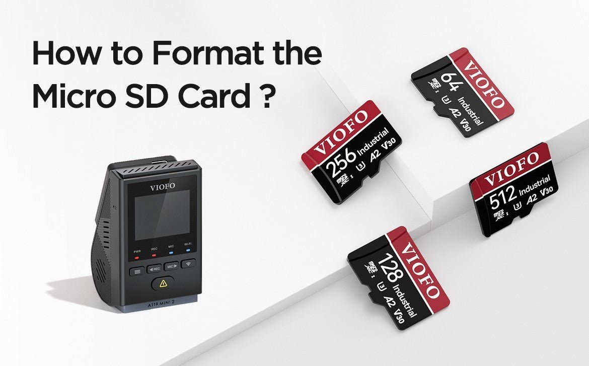 How to Format the Micro SD Card? - Viofo-official