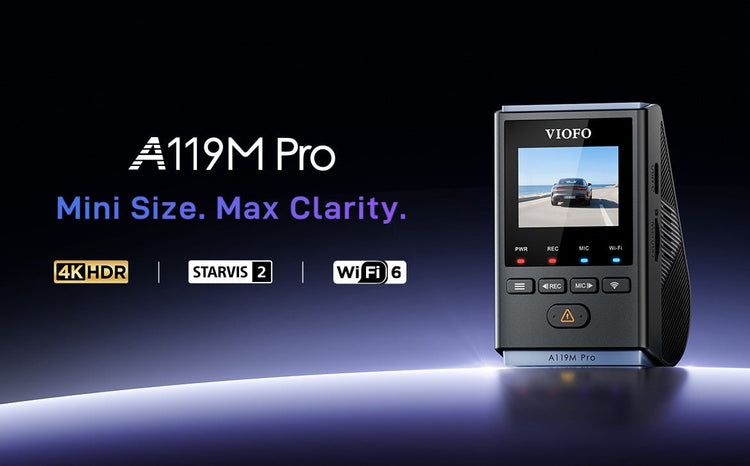 Introducing the VIOFO A119M Pro: The Budget-Friendly Front-Only 4K Dash Cam