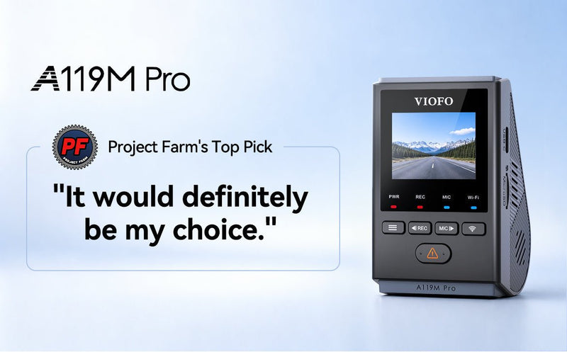 Project Farm's #1 Pick: What Makes the VIOFO A119M Pro Outperform $300+ Competitors?