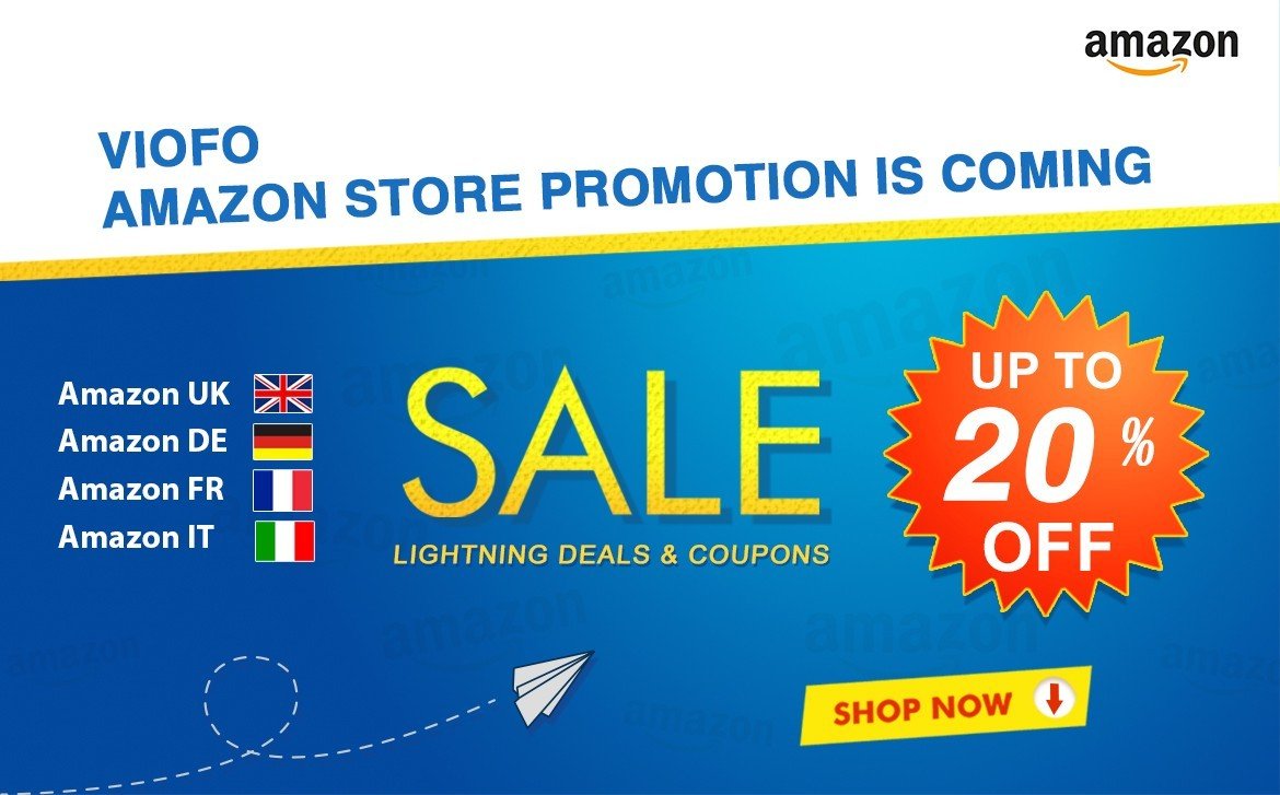 VIOFO Amazon Store Year-End Promotion