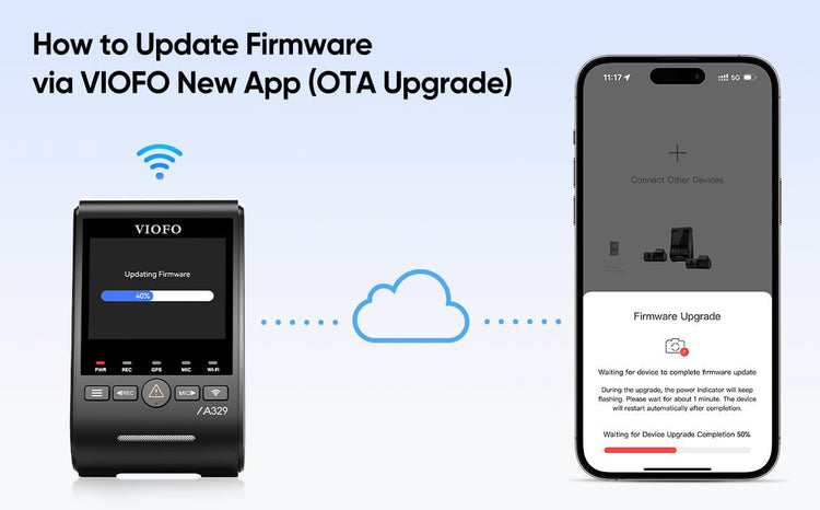 VIOFO App OTA Firmware Update Guide