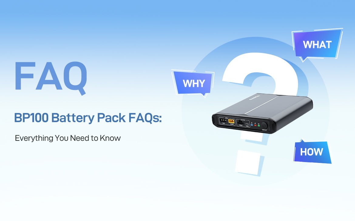 VIOFO BP100 Battery Pack FAQs: Everything You Need to Know - Viofo-official