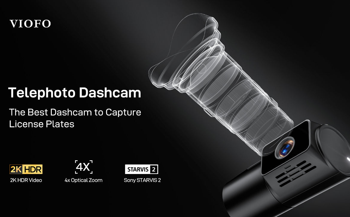 VIOFO Telephoto Dashcam: The Best Dashcam to Capture License Plates - Viofo-official