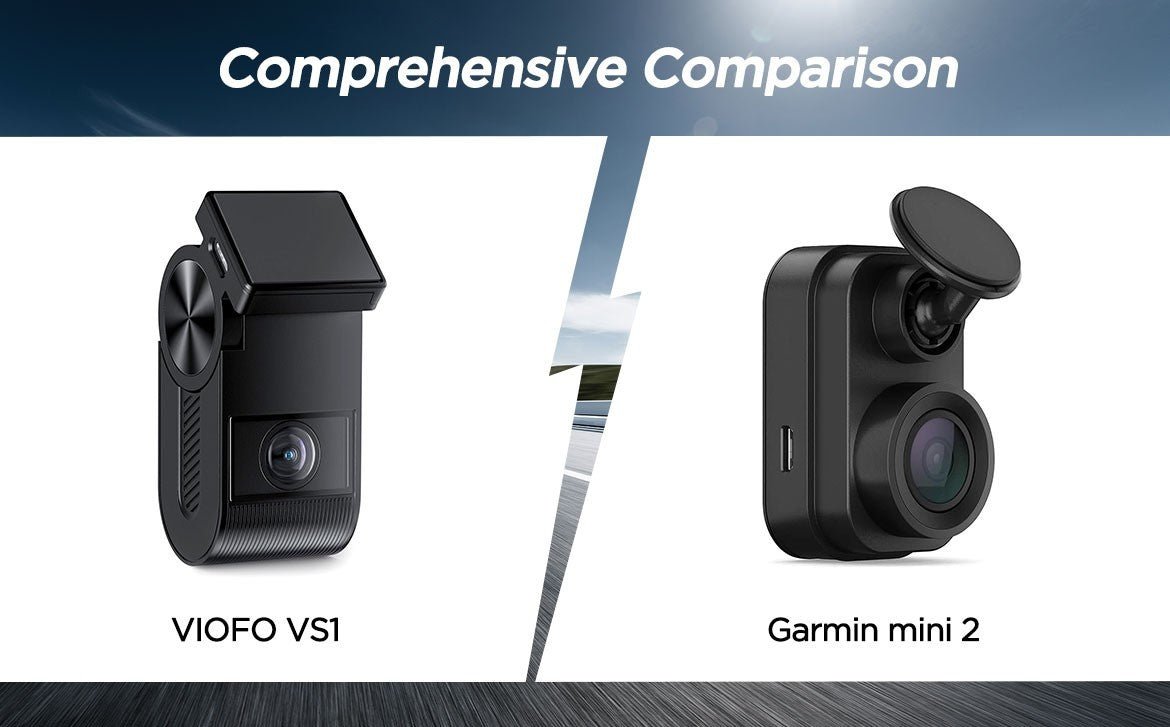 Viofo A119 Mini vs Garmin Mini at a glance