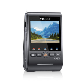VIOFO A329S 1CH 4K 60FPS Wi-Fi 6 HDR Dash Cam with Sony STARVIS 2 Sensor, Support SSD Storage, Low Power Impact Detection, Hybrid Parking Recording