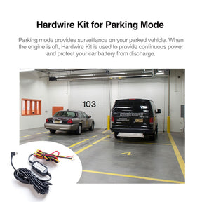 VIOFO Type-C HK4 Hardwire Kit with 8pcs Full Set Fuse for A329/A229/A119MINI2/A139/T130/WM1