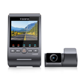 VIOFO A329S 2CH 4K 60FPS+2K HDR Dash Cam with Sony STARVIS 2 Sensor, Built-in Wi-Fi 6 and GPS, Support SSD Storage, Low Power Impact Detection, Hybrid Parking Recording