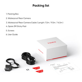 VIOFO RWE800 4K HDR Waterproof Rear Camera for A229 Ultra Series