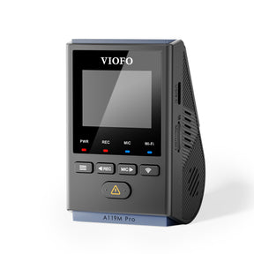 VIOFO A119M Pro 4K HDR Voice Control Dash Camera with Sony STARVIS 2 Sensor, Super Night Vision, Ultra Fast Wi-Fi 6 & Precise GPS