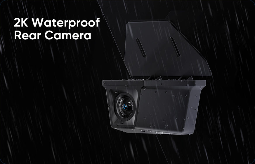 2K waterproof rear camera