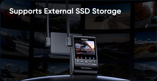 Supports external SSD storage