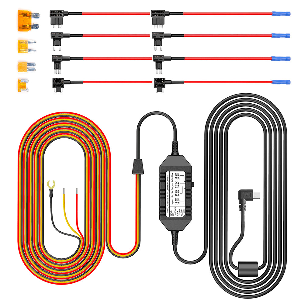 VIOFO Mini HK3 ACC Hardwire Cable For A119V3/A129 Duo/A129 Duo IR/A129 Plus Duo/A129 Pro Duo