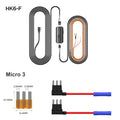 VIOFO Type-C HK6-F ACC Hardwire Kit for T330/T340 Series, Supports Hybrid Parking Mode, Automatic Voltage Display, Low Power Consumption