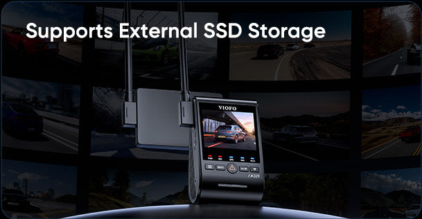Supports external SSD storage