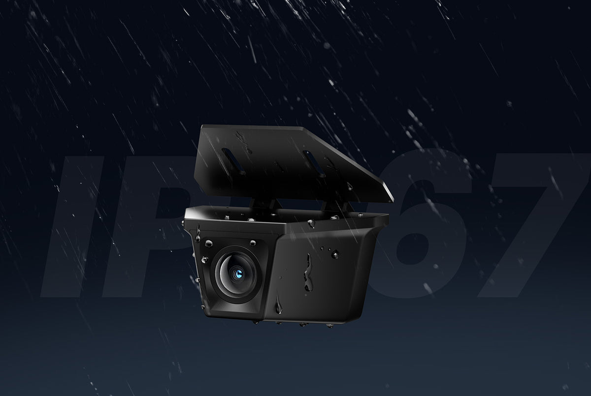 Dual 2K Waterproof Rear Cameras