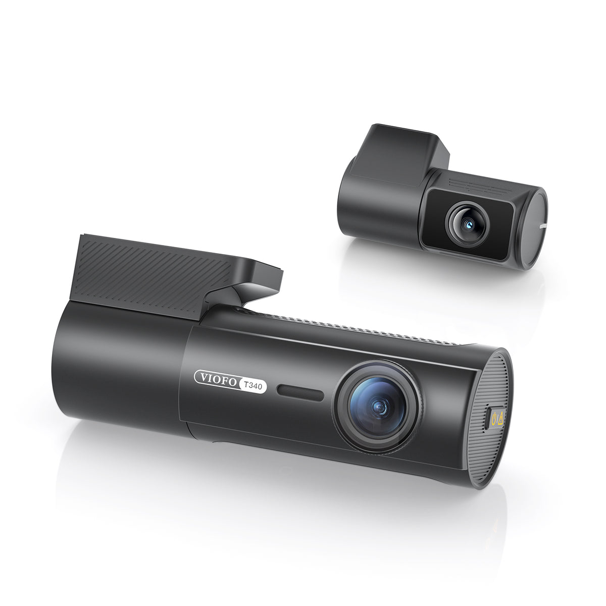 VIOFO T340 3CH 4K+2K+2K HDR Dash Cam with Built-in IR Cabin Camera, Sony STARVIS 2 Sensors, Wi-Fi 6, GPS, Hybrid Parking Recording