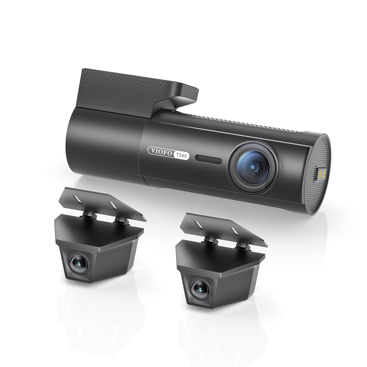 VIOFO T340WW 4CH 4K+2K+2K+2K Dash Cam with Built-in IR Cabin and Dual Waterproof Rear Cameras, HDR, Sony STARVIS 2, Wi-Fi 6, GPS