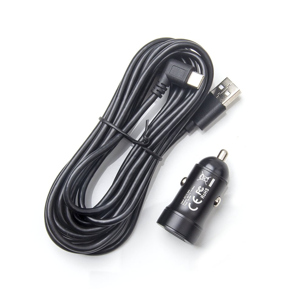 A119 MINI/A119 MINI 2 Type - C Dual USB Car Charger with 11.48 ft Power Cable - Viofo - official