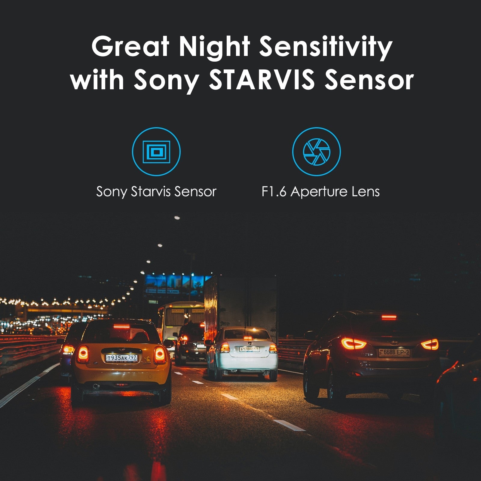 A119 V3 with GPS 2K 2560*1600P 30FPS Quad HD+ Car Dash Cam - Viofo - official