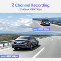 A129 Plus Duo Dual Channel Dash Cam Front 2K 1440P + Rear 1080P with Wi - Fi GPS Dash Camera - Viofo - official
